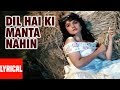 Dil Hai Ke Manta Nahin  Title 